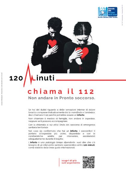 120 MINUTI - ISTRUZIONI DA SEGUIRE SE INFARTO IN CORSO 120 MINUTI - ISTRUZIONI DA SEGUIRE SE INFARTO IN CORSO