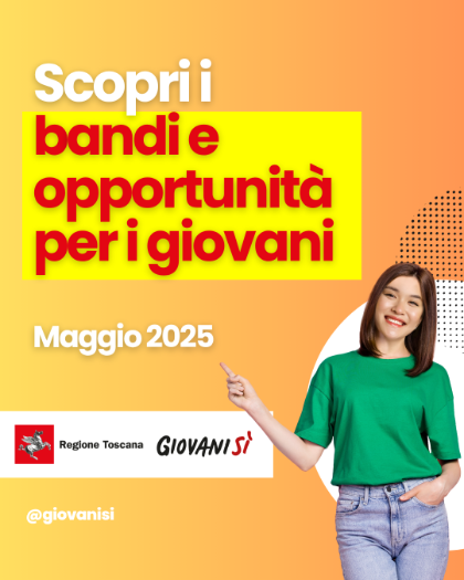 Bandi e opportunità - Progetto Giovanisì - Maggio 2025