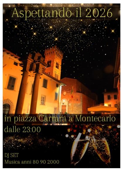 Aspettando il 2026 - Ultimo dell'anno a Montecarlo
