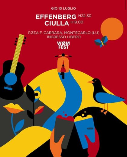WØM FEST OFF - EFFENBERG E CIULLA - 10 LUGLIO 2025 WØM FEST OFF - EFFENBERG E CIULLA - 10 LUGLIO 2025