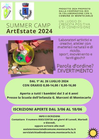 VOLANTINO CAMPI ESTIVI 24