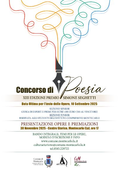 Bando Poesia Montecarlo - logo