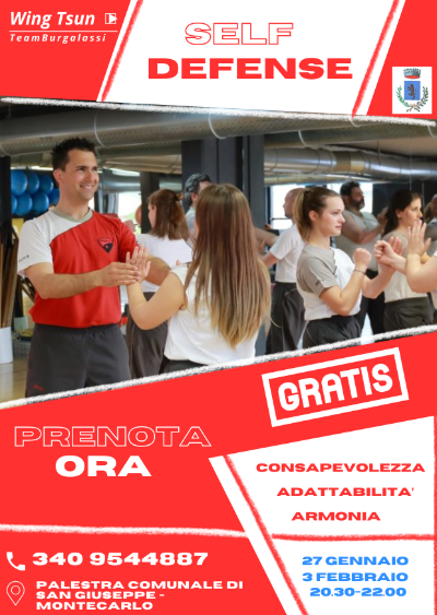 Corso autodifesa - Palestra montecarlo