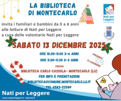 Locandina - Biblioteca Nati per Leggere