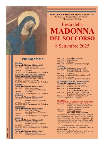Locandina - Madonna del Soccorso 2025