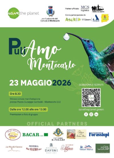 Locandina - PuliAmo Montecarlo 2026