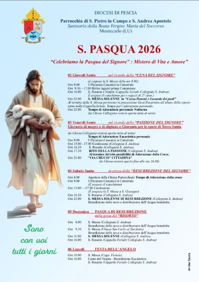 Locandina - Santa Pasqua 2026