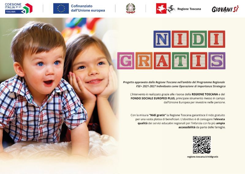 poster A3 intervento nidi gratis