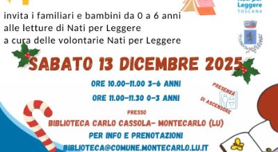 Locandina - Biblioteca Nati per Leggere