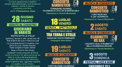 Locandina - Eventi estivi 2025 Locandina - Eventi estivi 2025