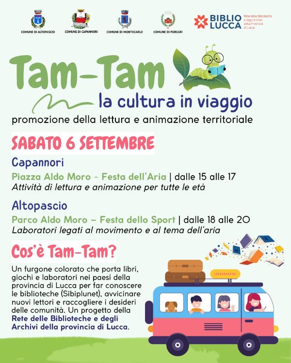 Locandina - Biblioteca Tam Tam